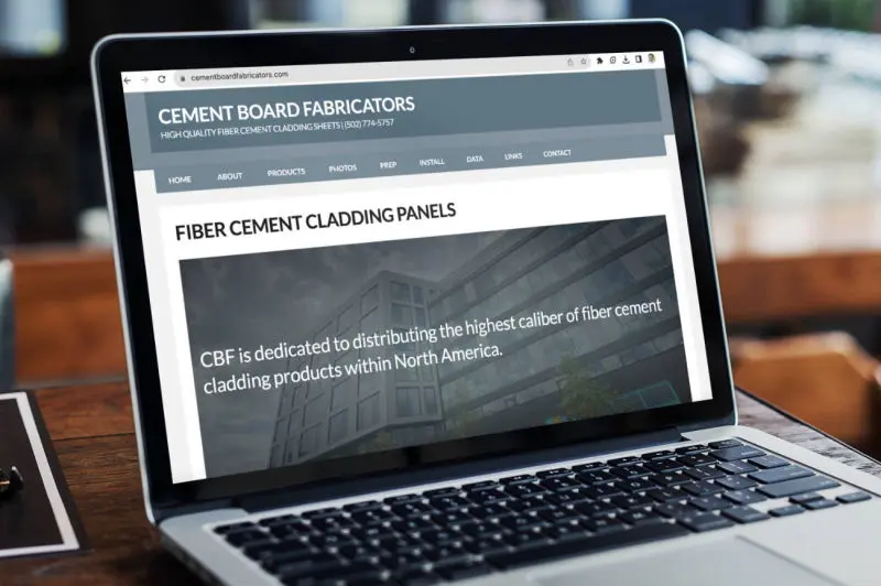 Cement Board Fabricators Website